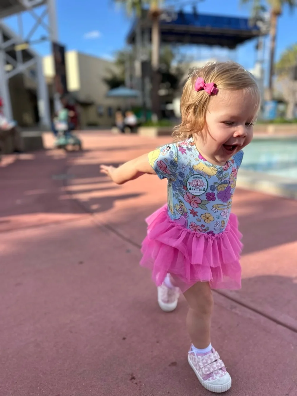 Posh Peanut Disney Princess Tulle Bodysuit Dress - Picture 6 of 6
